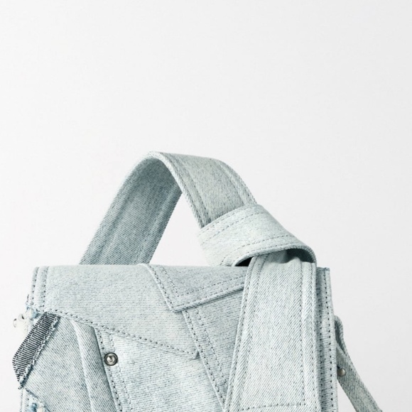 PATCHWORK DENIM BAG - Picture 7 of 8